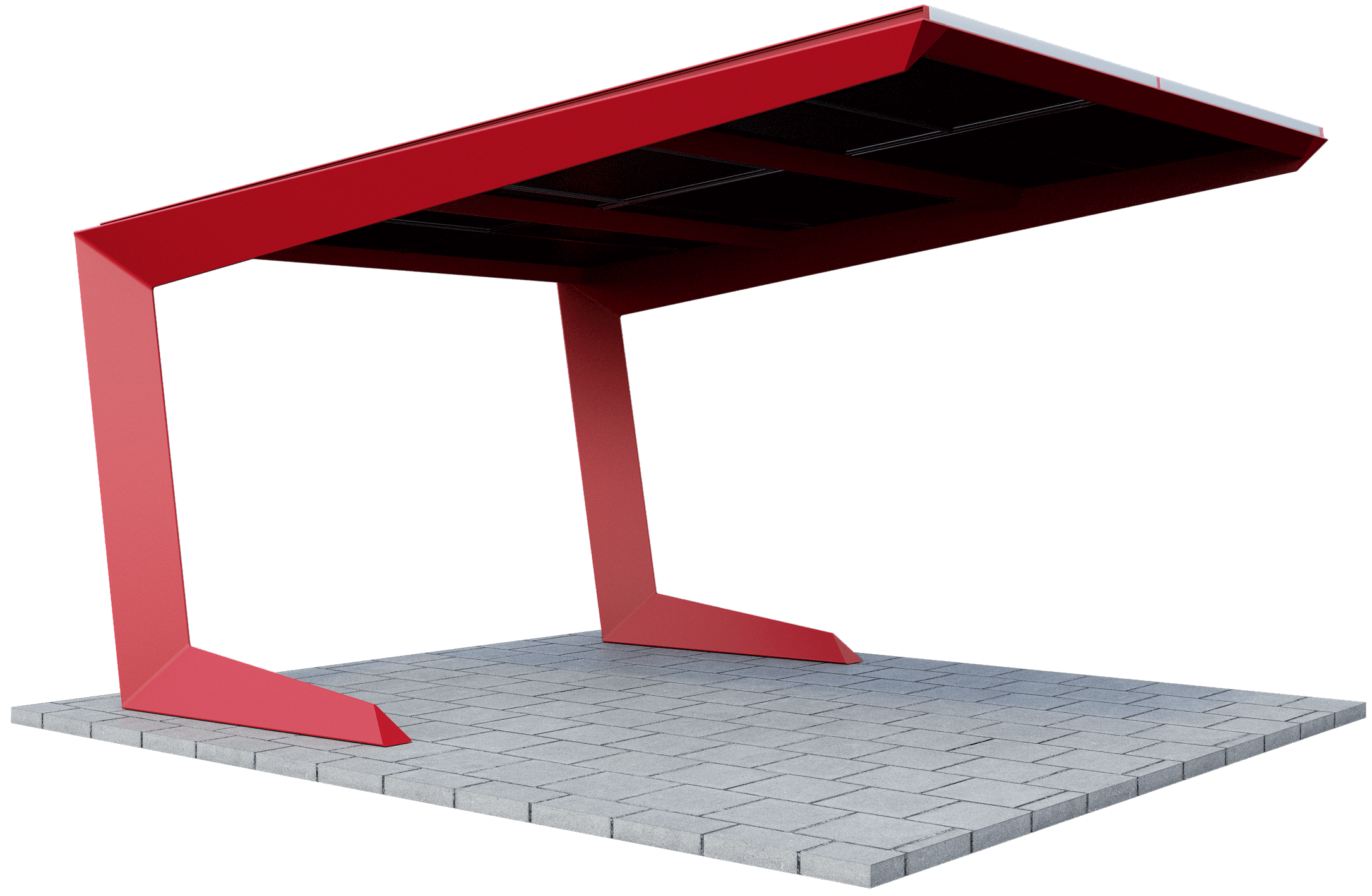 Asymmetric Solar Carport